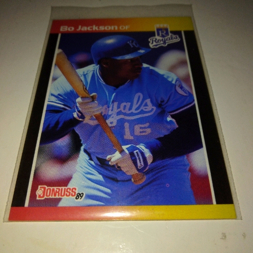 Bo Jackson baseball card